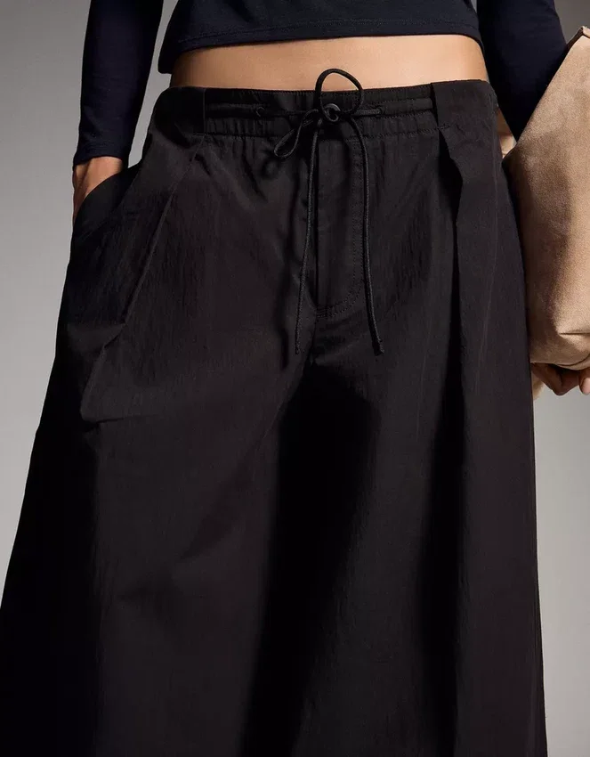 Technical Pleated Trousers – Pants Technical Pleated Trousers – Pants