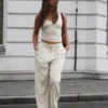 Voluminous Double Fabric Trousers – #Bershkastyle – Women Voluminous Double Fabric Trousers – #Bershkastyle – Women