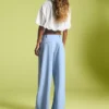 Voluminous Double Fabric Trousers Voluminous Double Fabric Trousers