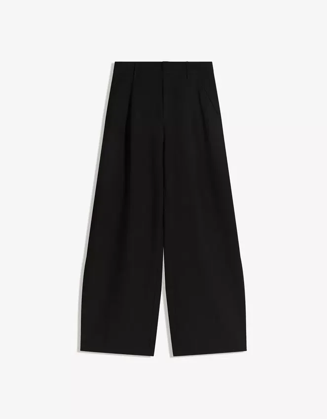 Voluminous Double Fabric Trousers Voluminous Double Fabric Trousers
