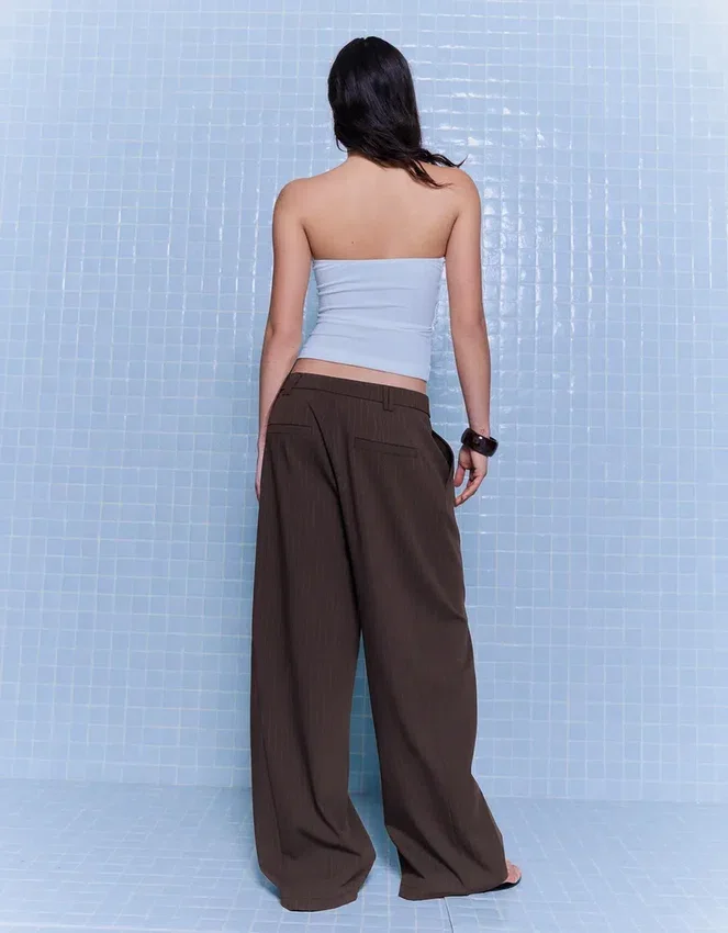 Voluminous Double Fabric Trousers – Pants Voluminous Double Fabric Trousers – Pants