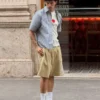 Washed Effect Bermuda Shorts Aries X Bershka Washed Effect Bermuda Shorts Aries X Bershka