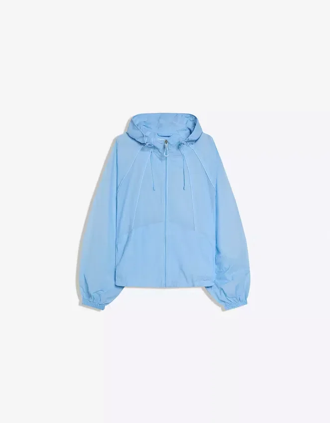 Water Repellent Nylon Hooded Jacket Water Repellent Nylon Hooded Jacket