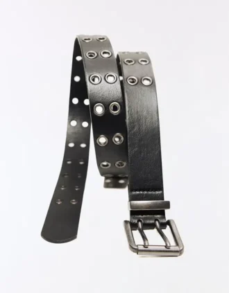 Wide Belt with Eyelets