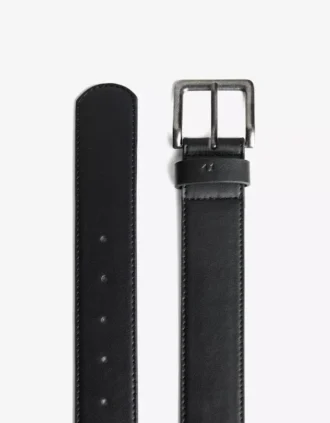 Wide Faux Leather Belt – Accessories – Men
