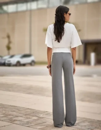 Wide-Leg Trousers – Pants