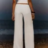 Wide-Leg Trousers with Elasticated Waist Wide-Leg Trousers with Elasticated Waist